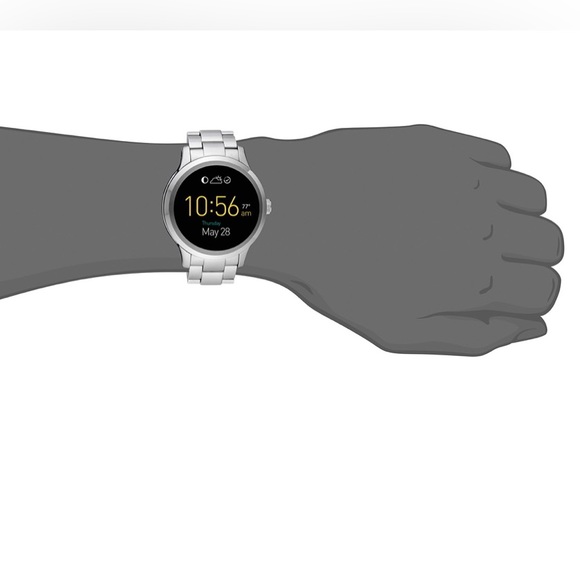Fossil Q Gen 1 Touchscreen Silver Smartwatch - Picture 3 of 11